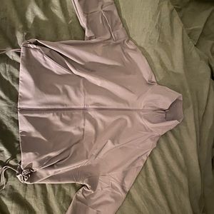 Cinched Hem jacket size M/L lavender color! Brand new wore ONCE